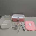 TASALON Hot Towel Steamer for Facials, Hot Towel Warmer Quickly Heats Up in 5 Minutes, Portable Towel Machine Fits 16 Mini Towels, Salon Equipment Towel Warmer for Facials, Spa, Massage, Pink