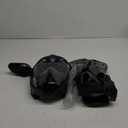 Snorkeling Gear for Adults Men Women,4 in 1 Snorkel Set with Panoramic View Diving Mask Anti-Fog Anti-Leak,Dry Top Snorkel,Fins and Travel Bag for Swimming,Snorkeling and Travel Diving (ML/XL, BLACK)