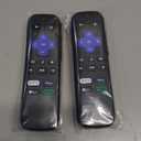 Replacement for Roku-TV-Remote, Compatible for Hisense/Onn/Sharp Roku Series Smart TVs【Pack of 2】