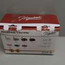 Homemate Heated Blanket Electric Throw - 50"x60" Heating Blanket Throw 1/2/4/6/8 Hours Auto-Off 10 Heat Levels Over-Heat Protection Luxury Faux Fur Sherpa ETL Certification (24 - Tie-dyed Pink)