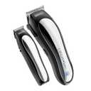 Wahl USA Clipper Rechargeable Lithium Ion Cordless Haircutting Clipper & Battery Trimming Combo Kit Electric Clipper for Grooming Heads, Beards, & All Body Grooming Model 79600-2101P