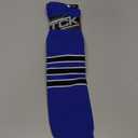 TCK Elite Baseball Knee High Stirrup Socks 300 Large Royal/Black/White