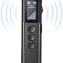 Hidden Camera Detectors, 2025 Camera Detector, GPS Tracker & Bug Detector, Listening Device Detector, 5 Levels Sensitivity 4 Modes for Hotel Rooms, Travel, Office, Car(Black)