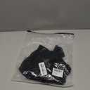 WIHOLL Womens Fashion 2024 Sheer Long Sleeve Black Mesh Long Sleeve See Through Y2K Sexy Lightweight Tees XL