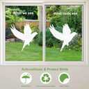 Window Decals to Prevent Bird Strikes, 32 pcs Bird Window Clings Anti Collision Window Sticker for Glass Door
