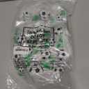 Aliceset 20 Pcs Soccer Clear Goodie Bag with Handles PVC Sport Theme Party Favor Bag Bulk for Team Gifts Birthday, 8x8x3.15''