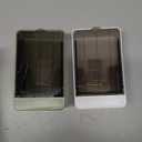 Soap Holder Dish Shower, 2 Pack Bar Soap Holder with Drainage, Self Draining Soap Holder, Wall Mounted Soap Box Tray Container for Bathroom, Bathtub Kitchen Sink, No Drilling, 4 Adhesive Include (Green+white)