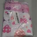 UOMNY Toddler Pillowcases for Girls - Love and Heart Baby Pillow Case 2 Pack - Small Covers for Travel (13X18, 12x16, 14x19)