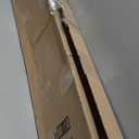 2 Pack Wire Shelving Garment Hanger Bar Wire Shelving Accessories Industrial Closet Clothes Rods for Home Retail Store(White,36 Inch)