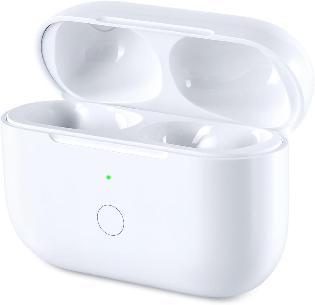 Wireless Charging Case Replacement Compatible with AirPods Pro 1st & 2nd Generation, AirPods Pro 1st & 2nd Charger Case with Bluetooth Pairing Sync Button