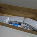 Microfiber Wet Mops 24 in Heavy Duty Flat Floor Mop Adjustable Handle with 4 Washable Mop Clothes