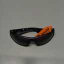 Ergodyne Skullerz ODIN Safety Glasses Sunglasses, Impact Resistant Z87.1+ (Matte Black Frame, Smoke Lens)