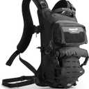 Rhinowalk 10L Motorcycle Riding Backpack with Waterproof Roll-Top Storage