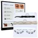 Pro Lash SoftWear Mini Lash Clusters Kit - Seamless, Lightweight Lashes - 7-Day Cluster Eyelash Extensions - False Eyelashes Plus Adhesive and Tweezers - Volume Shorties No. 06 Black