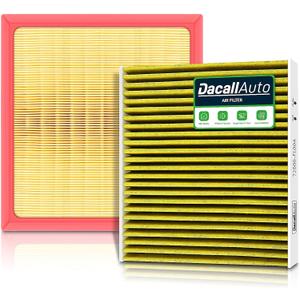 Dacall Activated Carbon Cabin & Engine Air Filter Set fit for Subaru Outback (20202025), Crosstrek (20212025), Ascent (20192025), Legacy (20202025), Replace Part NO. 72880FL00A 16546AA16A
