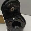 Horavie Small Single Serve Coffee Maker, Fast Brew One Cup Coffee Machine for K Cup and Grounds, 6 to 12 oz. Brew Sizes, Pod Coffee Maker with Descaling Reminder and Viewing Tank, Black (9.45 Inches)