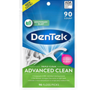 10 x DenTek Triple Clean Fresh Mint Floss Picks, 75 Count, Pack of 14 (1,050 Total)