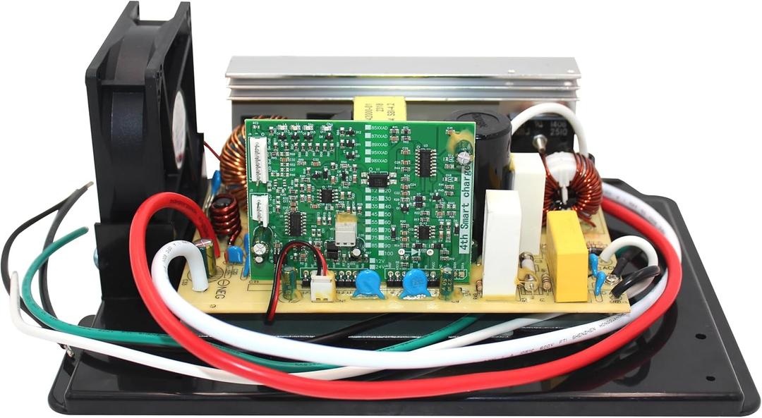 WF-8935-MBA RV Power Converter,35 Amp DC Main Board Assembly,Three-Stage Power Converter Replacement Unit.Input Voltage/Hz: 105-130 VAC, 60 Hz.Output Power: 600 W,35A.