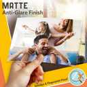 Matte Thermal Laminating Pouches, 11.5 x 17.5 Inches, Matte Finish, 3 Mil Thick, 50 Pack, Suited for Menu Size Laminating Sheets 11 x 17