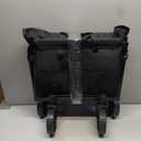 Wagons Carts Foldable, Collapsible Wagon with Wheels  Foldable Wagon for Groceries,Picnic,Beach,Camping, Small Hauls, Apartment Moving Storage, Portable Utility Folding Wagon Cart, 360lbs, Black