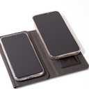 NEWMIRE Duo Phone Case for 2 Phones | Multi Purpose Hiquality Leather Cell Phone Case, Cell Phone Wallet | Folding Variation | All Phone Types Available | iPhone, Galaxy, Motorola, etc |