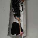 Thin Curling Iron, 3/8 Inch Small Curling Iron Wand for Short & Long Hair, Small Ceramic Barrel with 2 Temperature for Tight Curls, Include Heat Resistant Glove