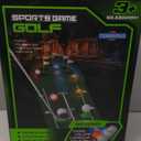 Upgraded Golf Putting Mat for Kids, Putting Green with LED Light up Holes, Glowing Balls, 2 Clubs, Toy Golf Set, Golfing Mats Indoor Outdoor, Sport Game Golf Gift for for Kids Teens Family