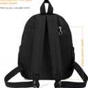 AOTIAN Mini Lightweight 11.8 Inch Backpack Durable Travel Hiking Women and Girls Small Daypack, 7 Liters Black