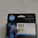 HP 951 Yellow Ink Cartridge Printers | Works with Printer Series: OfficeJet 8600, OfficeJet Pro 251dw, 276dw, 8100, 8610, 8620, 8630 | Eligible for Instant Ink | CN052AN