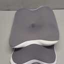 Ergo Pillow for Sleep Apnea, Neck Pain, and Snoring Relief | Cervical Neck Pillow for Side Sleepers | Orthopedic Memory Foam with Ergonomic Support (Gray)