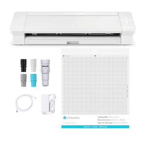 Silhouette Cameo 4 Plus 15 Inch Version - 15" Cutting Mat, Power cords, Built in Roll Feeder, Silhouette Studio Software Silhouette Cameo 4 Plus 15 Inch Version - 15" Cutting Mat, Power cords, Built in Roll Feeder, Silhouette Studio Software