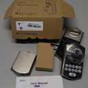 Veise VE012W Built-in WiFi Fingerprint Smart Lock, App Remote Control, Compatible with Alexa & Google Assistant, Keyless Entry for Front Door, Digital Keypad Deadbolt, Auto Lock, Satin Nickel