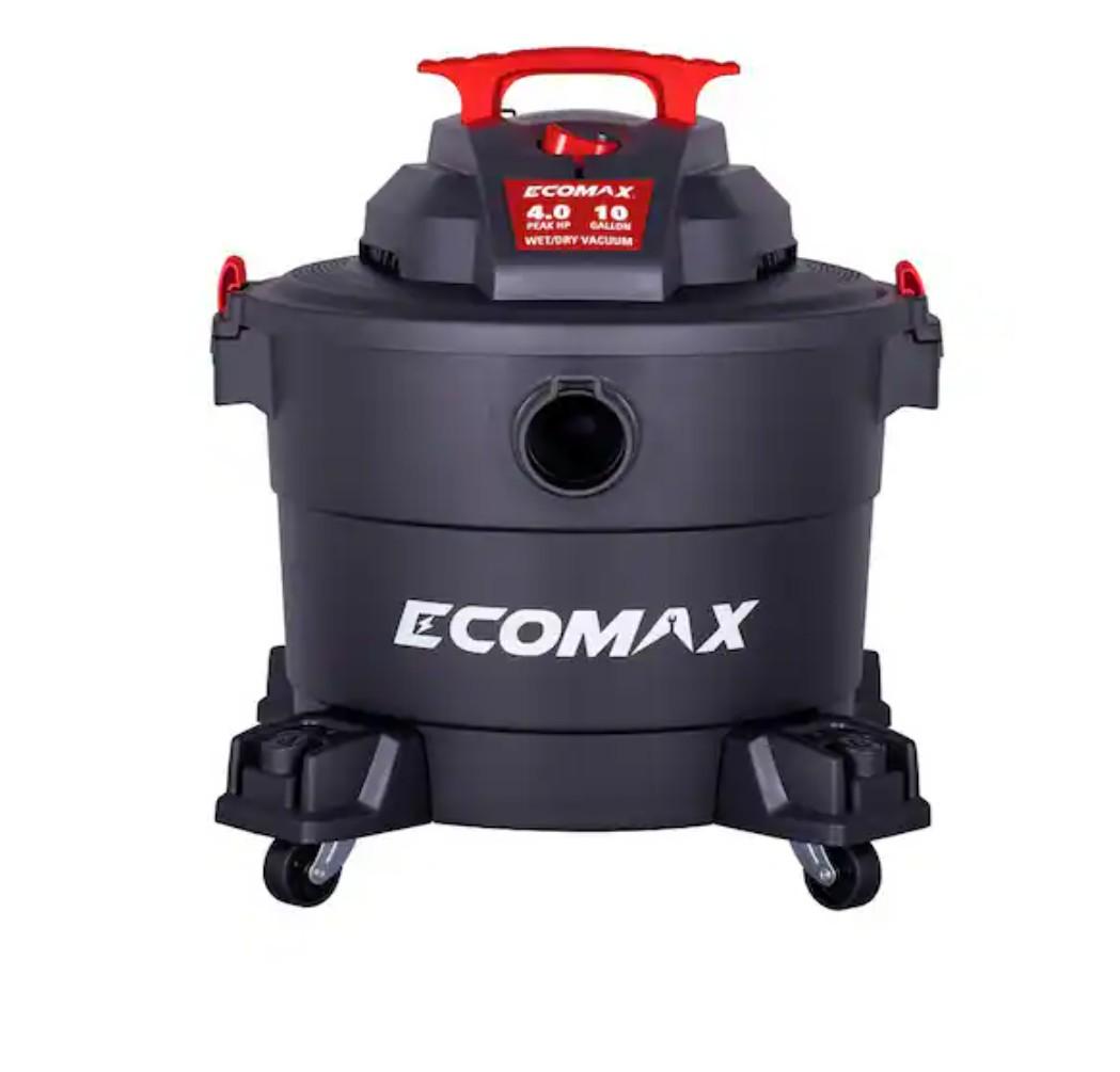 10 Gal. 4.0 HP Poly Wet/Dry Vacuum with Hose and Accessories