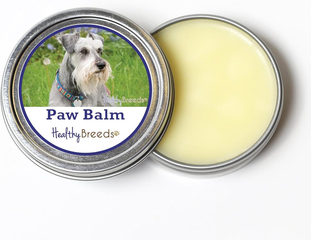 Healthy Breeds Miniature Schnauzer Dog Paw Balm 2 oz