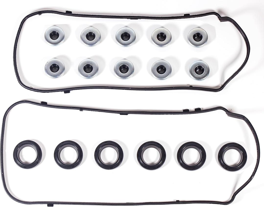 VS50773R for Honda Accord Odyssey Pilot Valve Cover Gasket Seal 3.5L Pilot Ridgeline Acura MDX RDX RL TL TSX ZDX 3.7L 2008 2009 2010 2011 2012 2013 2014 2015-2017.