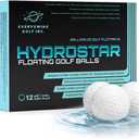 HydroStar Floating Golf Balls  Lightweight Golf Balls for Water Hazards & Pool Practice - Golf Balls That Float in Water