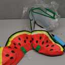 Dog Cone, Dog Surgery Collar, Inflatable Cones for Small Medium Large Dogs, Watermelon Dog Recovery Collar, Does not Impede Vision