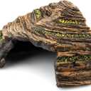 Reptile Hide Cave - Naturalistic Terrarium Dcor for Reptiles and Amphibians, Safe & Comfortable Hideout
