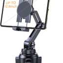 Coolpow Cup Holder Tablet Holder for car, Adjustable Long Neck car Cup iPad Holder Mount【Super Stable】 iPad Cup Holder car Mount for All 4.7"-12.9" Apple Samsung Galaxy Tab