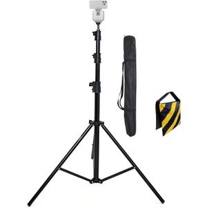 13 ft Heavy Duty Tripod for Xbotgo Falcon/Chameleon/Lights - Thickened Tube with Spring Shock Absorption, Quick-Release Adapter, with Carrying Bag and Sandbag | Thickened Tube, Spring Shock Absorption, Quick-Release Adapter, Carrying Bag & Sandbag Included