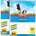 Kaytee Clean & Cozy White Paper Bedding, Made for Small Animals, 100 Liters, Pack of 2