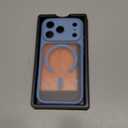 CANSHN Magnetic Compatible with iPhone 17 Pro Case, Upgraded [Full Camera Protection] [Compatible with Magsafe] [Translucent Matte] Shockproof Protective Phone Cover 6.3 Inch - Light Blue