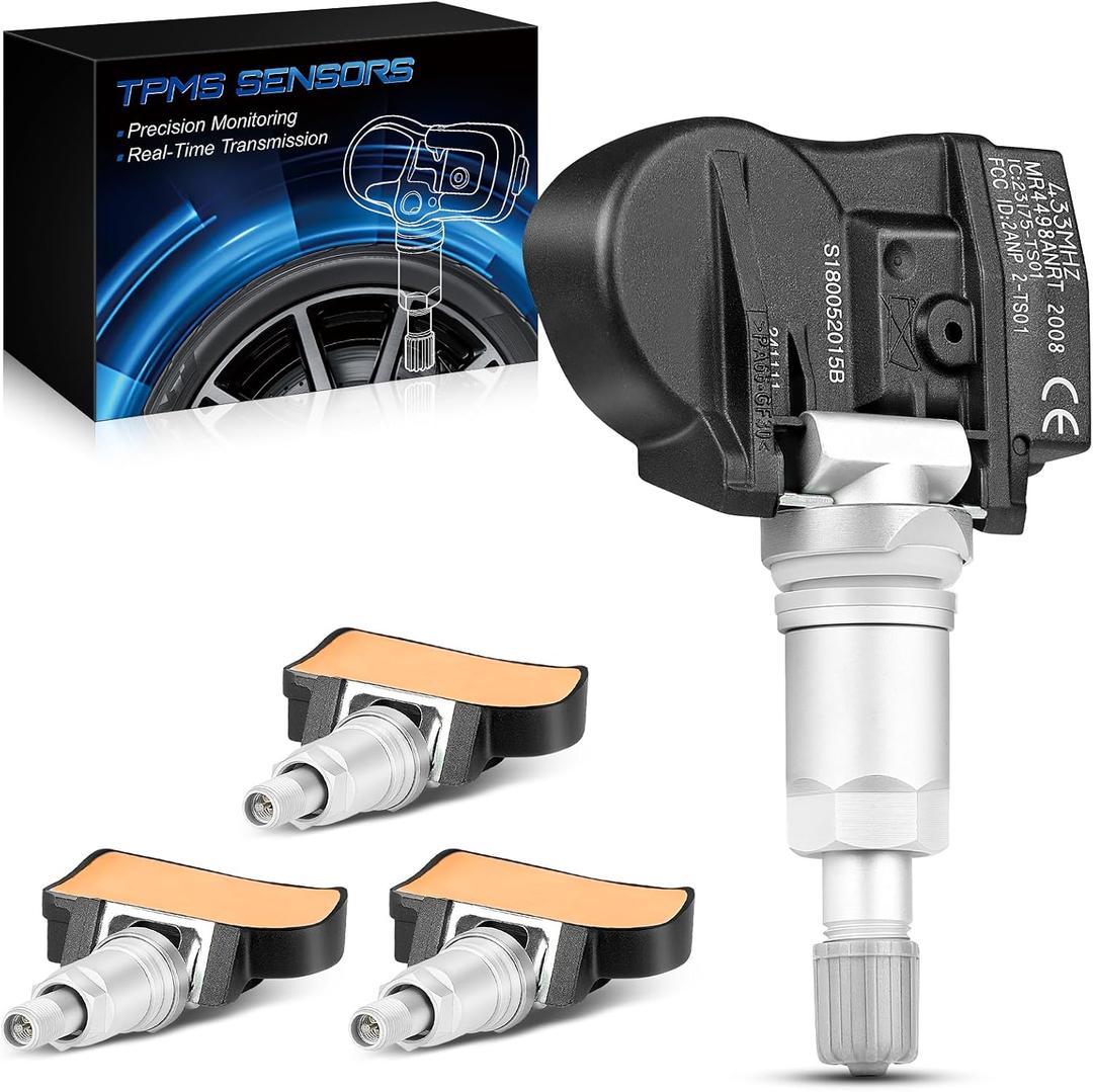 68078861AA Pre-Programed Tire Pressure Sensor Fit for:-Jeep Liberty 2005-2012 Grand Cherokee 2005-2007 Wrangler for:-Chrysler 200 300 for:-Dodge Charger Durango for:-Suzuki 315MHz TPMS 4PCS