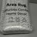 Moroccan Washable Runner Rug, 2x5 Ultra Soft Non-Slip Hallway Rug, Low Pile Distressed Gray Bathroom Rugs Carpet Runner for Entryway Kitchen Bedroom Laundry Room (Grey)