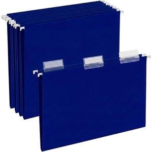 Performore 11X17 Hanging File Folders,1/5 Cut Adjustable Clear Plastic Tabs (25 Pack) Includes White Metal Rod Hangers, Plastic Label Tabs & Label Cards
