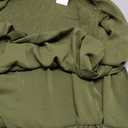 PRETTYGARDEN Fall Dresses for Women 2025 Casual Long Sleeve V Neck Smocked A Line Long Flowy Wedding Guest Dress, XL