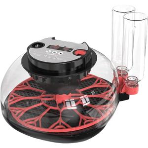 Egg Incubator, Poultry Hatcher Machine, Automatic Turner, Portable with Clear Cover Chicken Incubator for Goose Quail Chicken