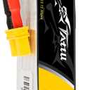 Gens ace Tattu 3S Lipo Battery 11.1V 450mAh 3S 75C Lipo Battery with XT30 Plug - Long SizeFor Micro FPV Racing Drone