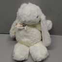 OUKEYI Plush Bunny13.7/35cm Cute Rabbit Plush Toy,Huggable Rabbit Stuffed Animal for Boys and Girls,Great Gifts on Baby Shower,Birthday,Easter,Christmas (White)