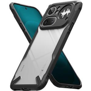 Ringke for Nothing Phone 4a Pro Case [Fusion-X Black] | Enhanced Camera Lens Protection, Augmented Bumper, Comfortable Grip, Non-Slip, Heavy Duty Shockproof Protective Cover